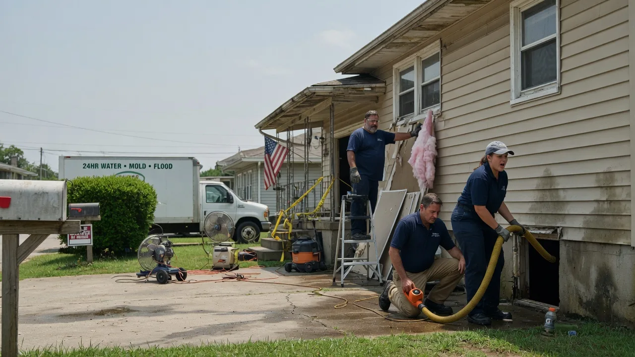 Water Damage Repair in Turkey Creek, LA near me